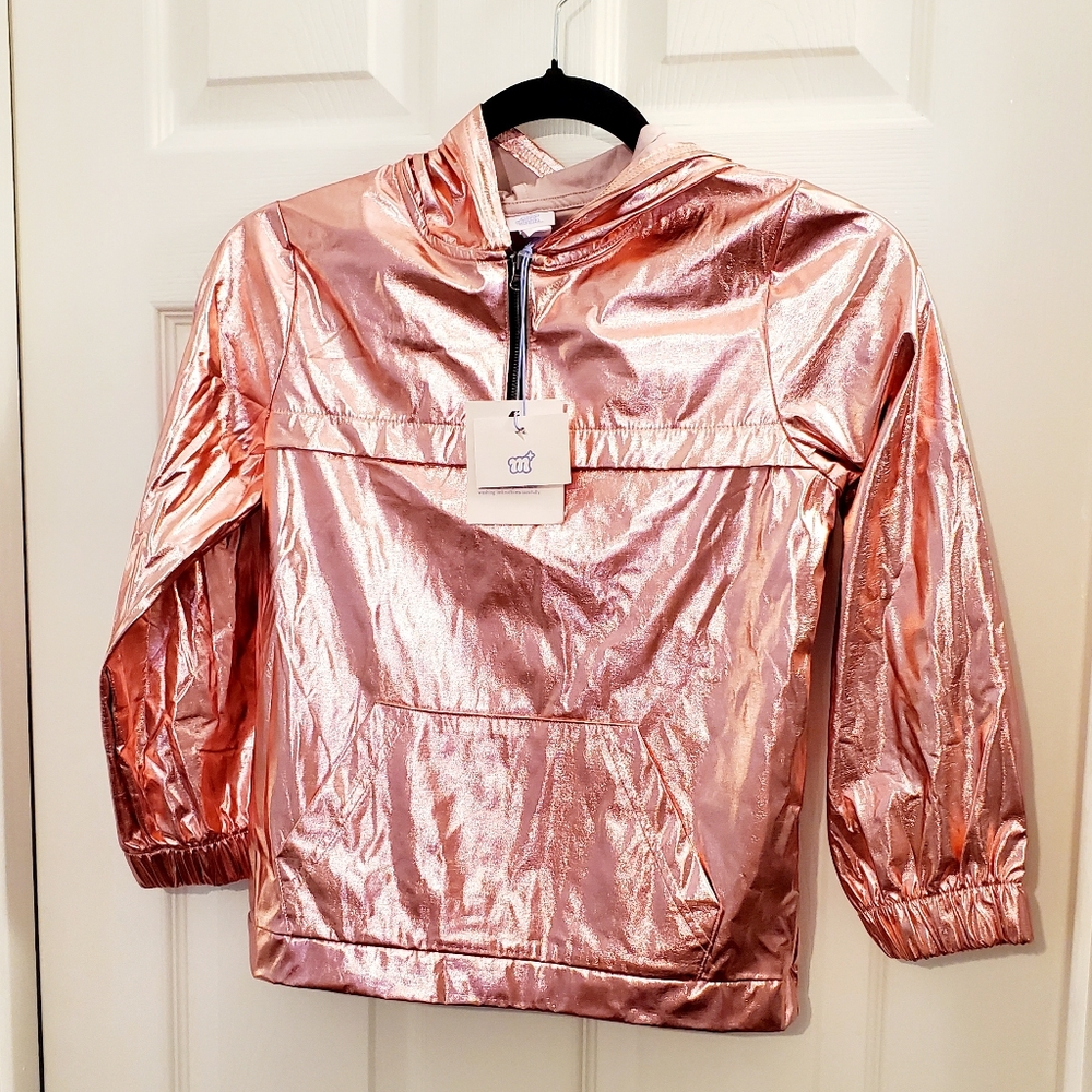 More Than Magic Shimmering Pink Kids Pullover 7/8
